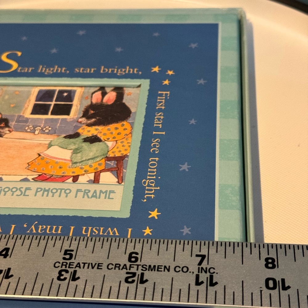 Vintage Mother Goose Photo Frame “Star Light, Star Bright” - Picture 8 of 8